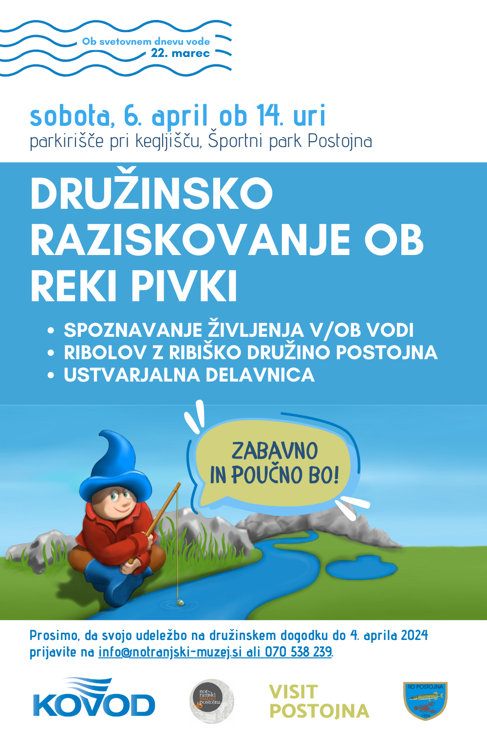 družinsko raziskovanje ob reki Pivki _ 6. april 2024